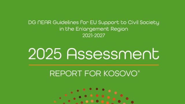 Cover of 2025 Assessment – Report for Kosovo*