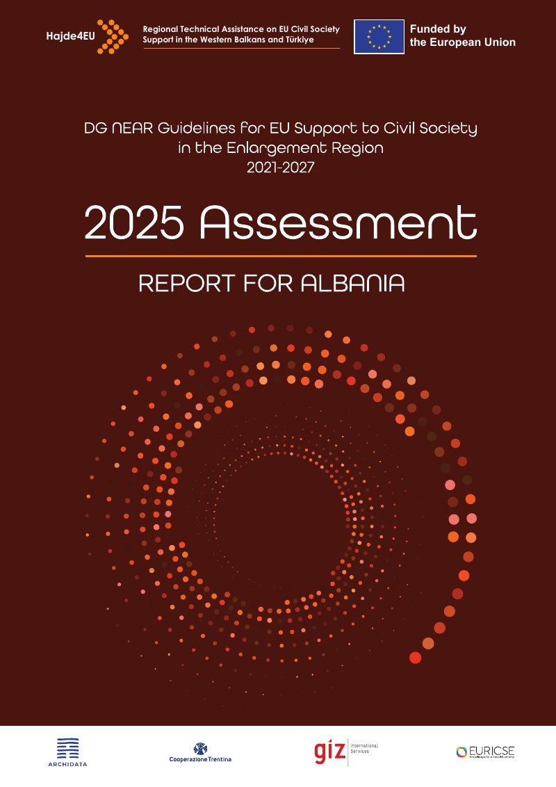 Cover of 2025 Assessment – Report for Albania